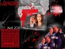 Esprits Criminels, franchise Calendriers mensuels de l'anne 2010 