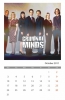 Esprits Criminels, franchise Calendriers mensuels de l'anne 2011 